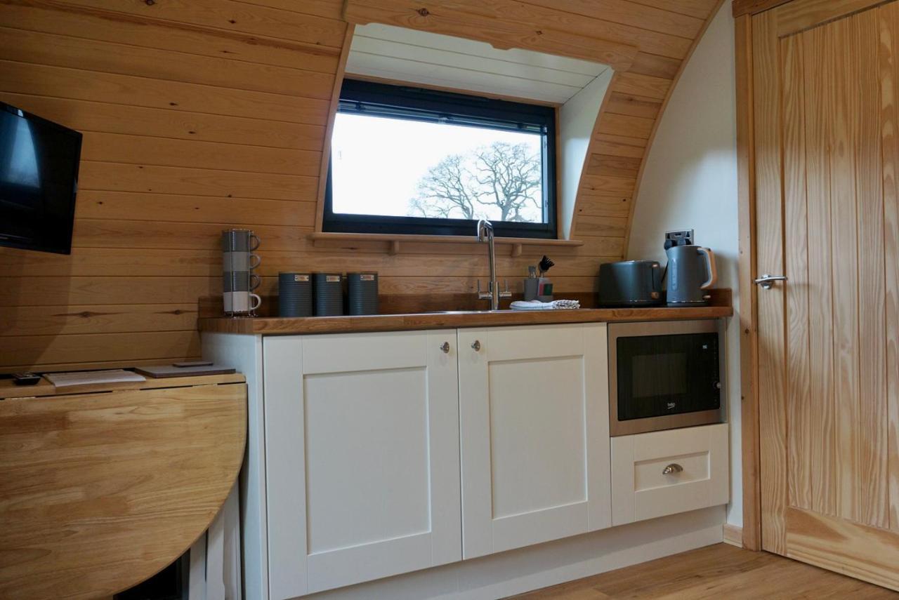 Eastridge Glamping Pods Shrewsbury Bagian luar foto